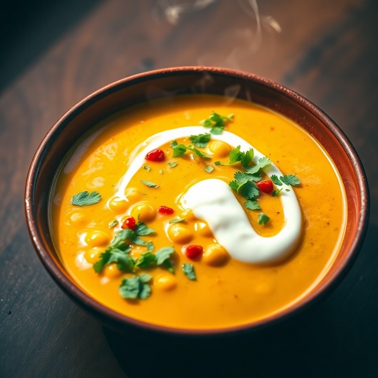 Spicy Mung Bean and Coconut Curry (Pressure Cooker)