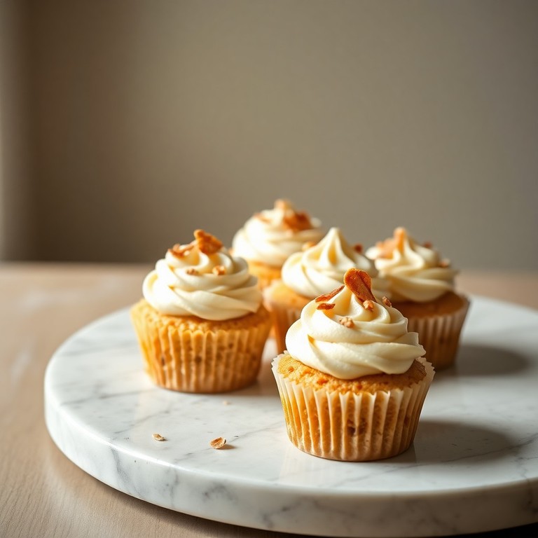 Mini Cupcakes de Banana y Avena Sin TACC