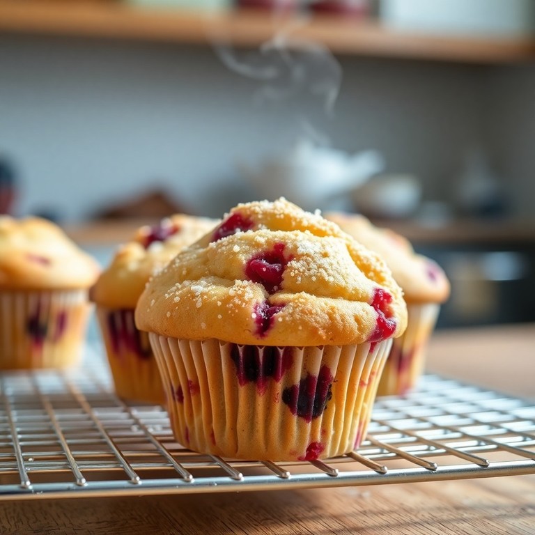 Muffins Moelleux aux Fruits Rouges et à la Vanille