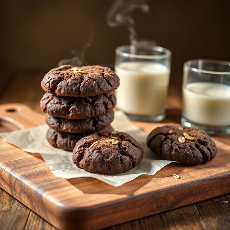 Cookies de Aveia e Achocolatado de Fogão (Sem Forno)