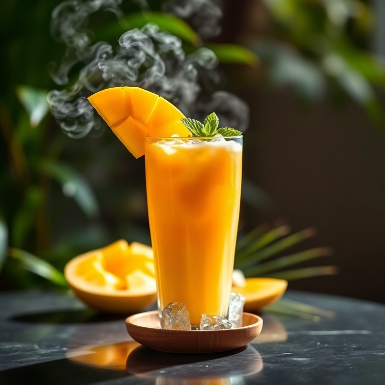 Gin Tropical Cremoso com Manga