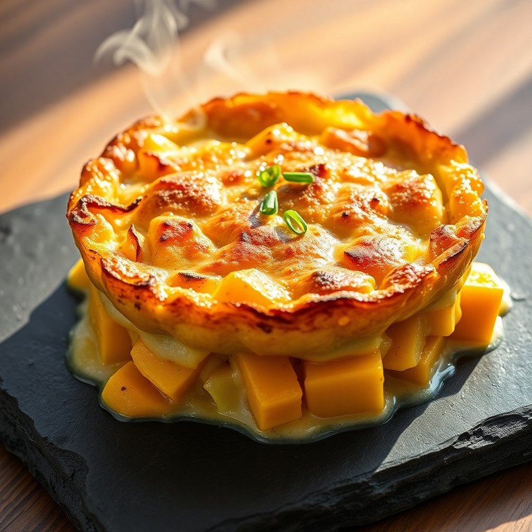 Gratin de Poireaux et Potiron à la Crème Citronnée