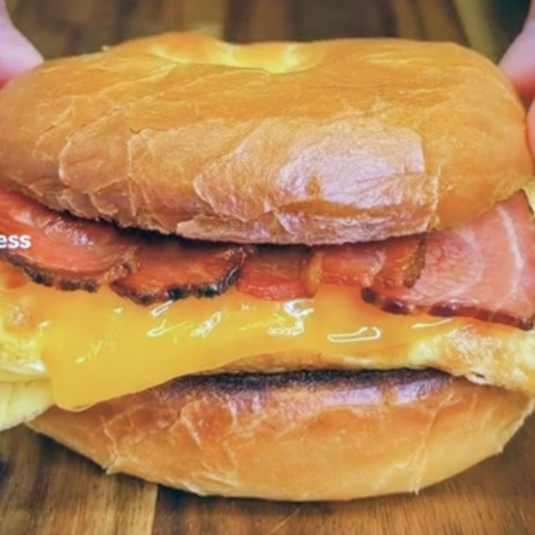 High protein breakfast sandwiches