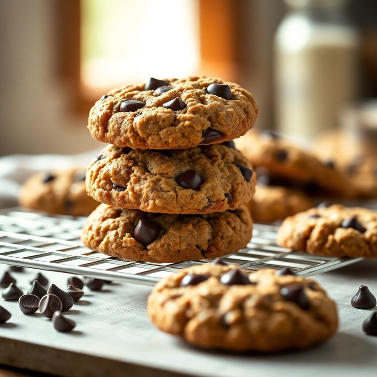 Galletas Clásicas de Chocolate y Avena