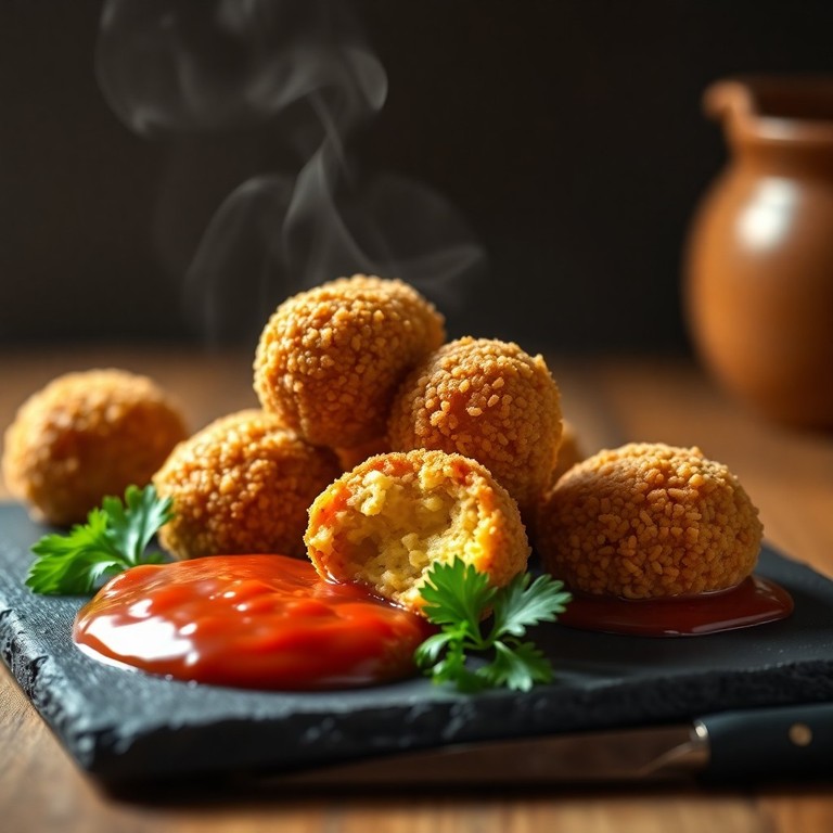 Arancini de 'Caranguejo' Vegano Cremoso