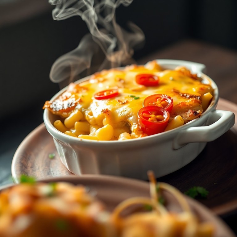 Krämig Kycklinggratäng med Tomat & Ost