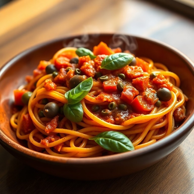 Salsa Mediterránea Rústica para Pasta