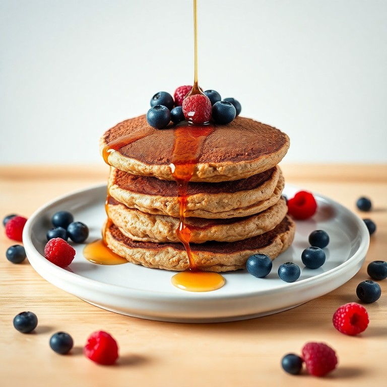 Pancake Soffici all'Avena e Cacao (Monoporzione Proteica)