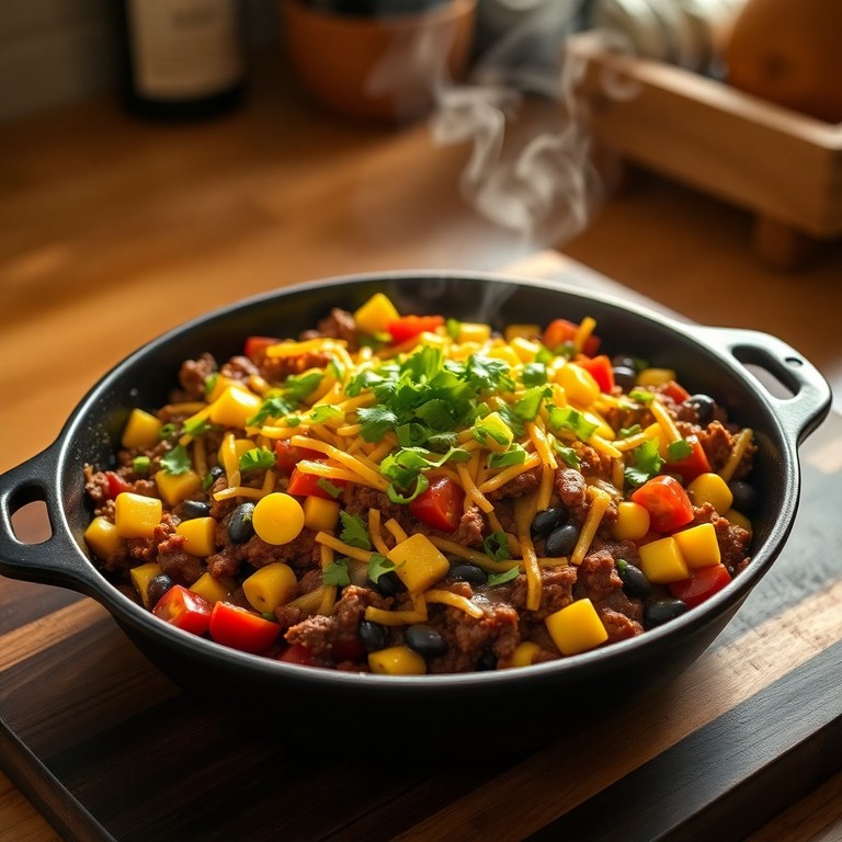 Southwest Beef & Corn Skillet
