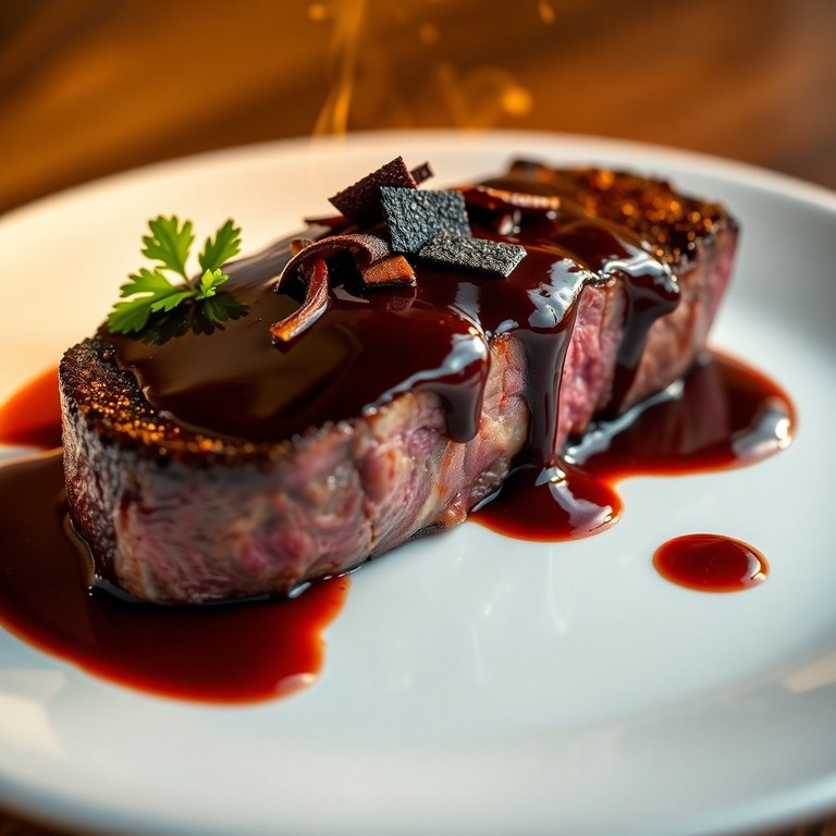 Filet de Bœuf Périgueux aux Truffes Noires