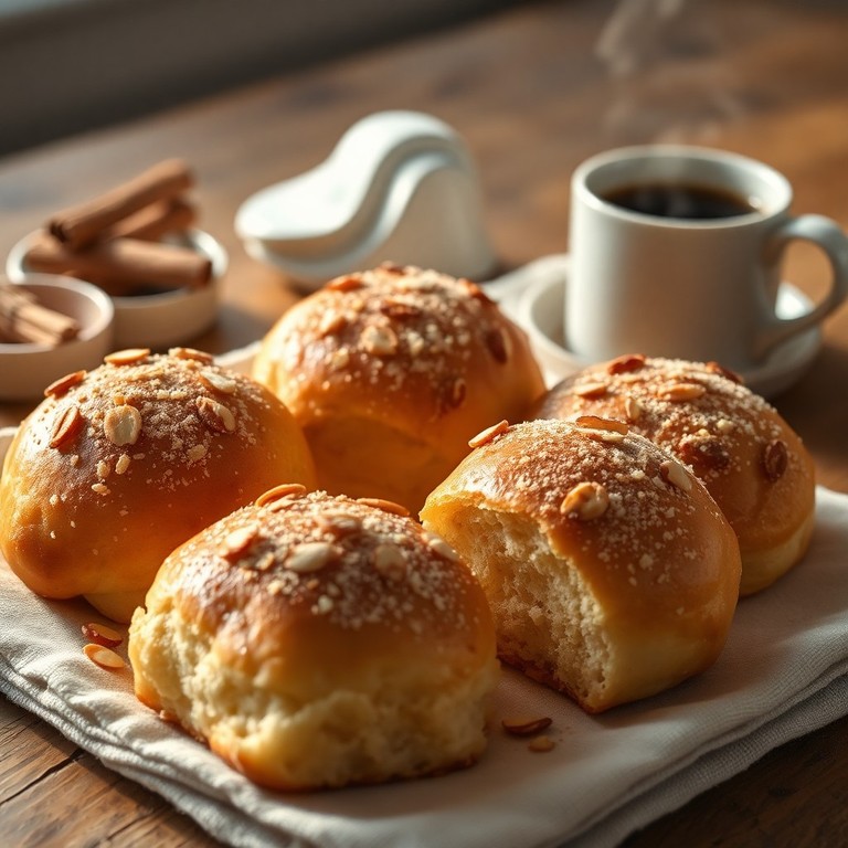 Panecillos Dulces de Almendra y Canela