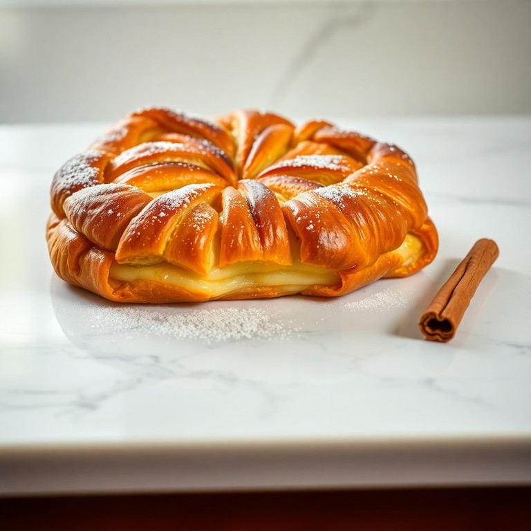 Galette des Rois à la Pomme et à la Cannelle
