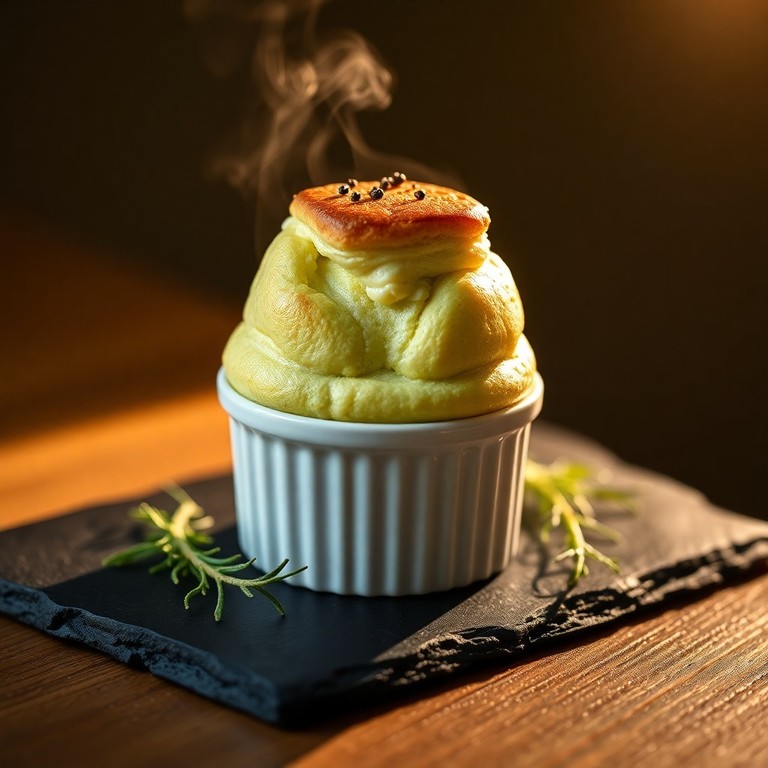 Volcán Verde de Espinacas y Queso de Cabra