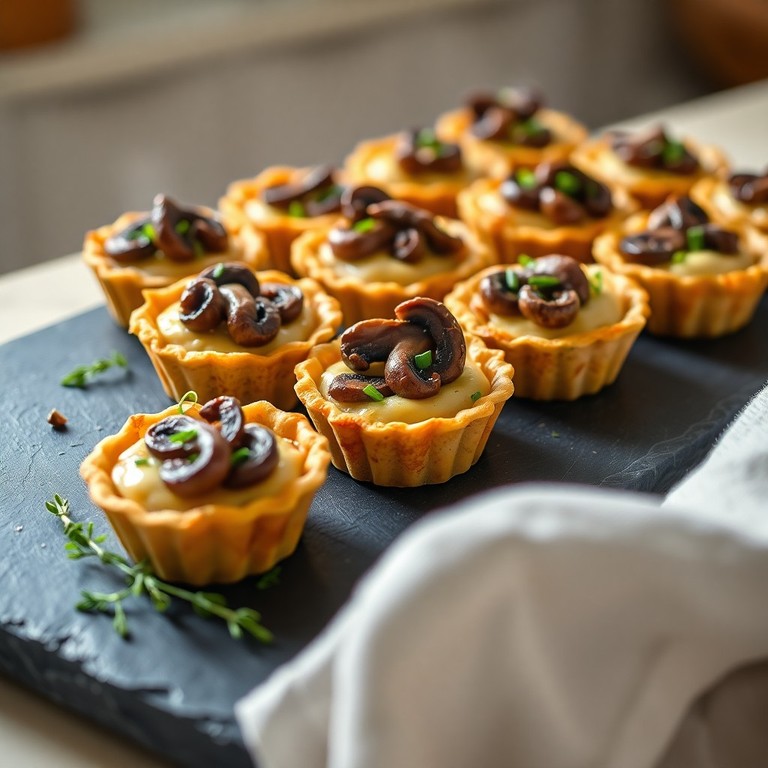 Mushroom & Herb Mini Quiche Bites