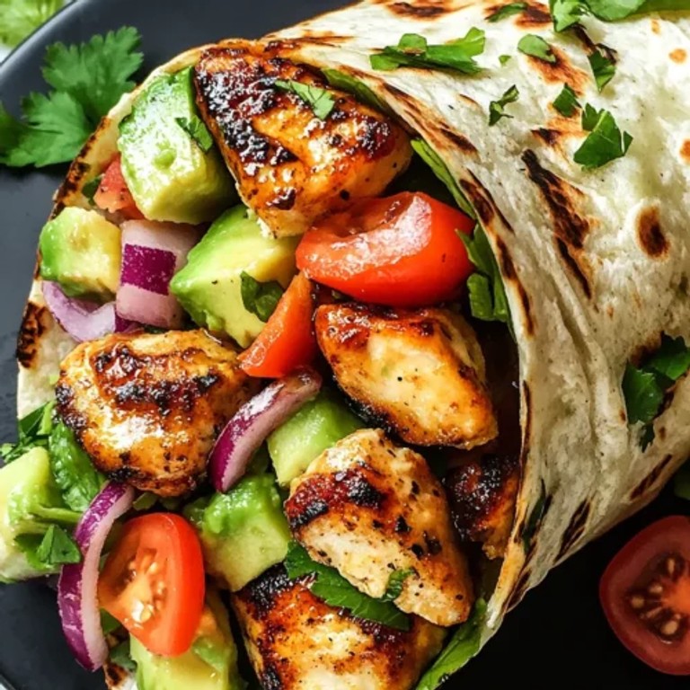 Chicken Avocado Wrap