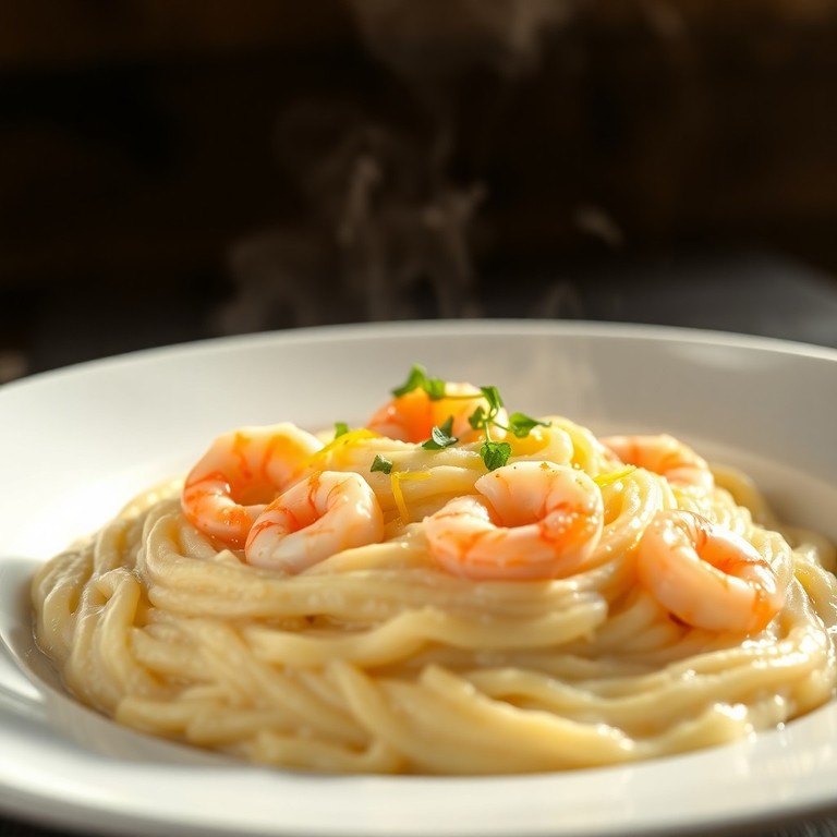 Risotto Cremoso de Camarones al Limoncello