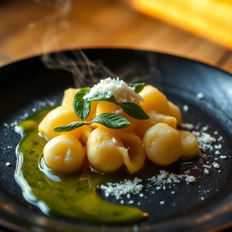 Gnocchi de Ricotta et Citron Confit