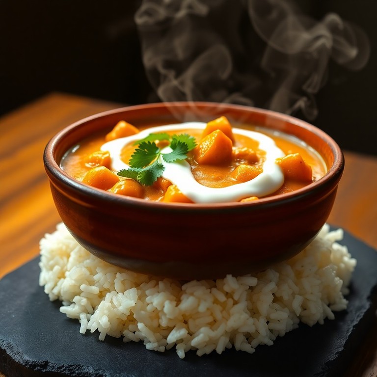 Curry Végétalien aux Pois Chiche et Patate Douce