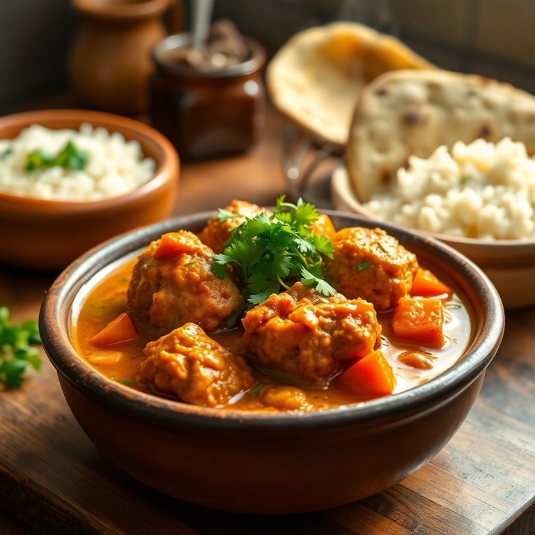 Zuid-Afrikaanse Kipcurry met Pindasaus