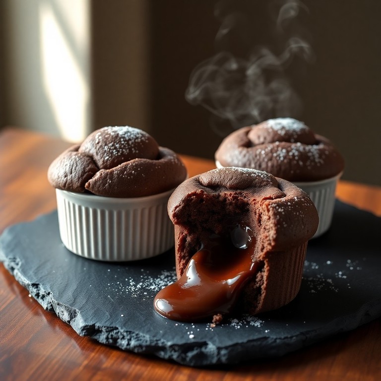 Kinder Joy Esintili Çikolatalı Sufle