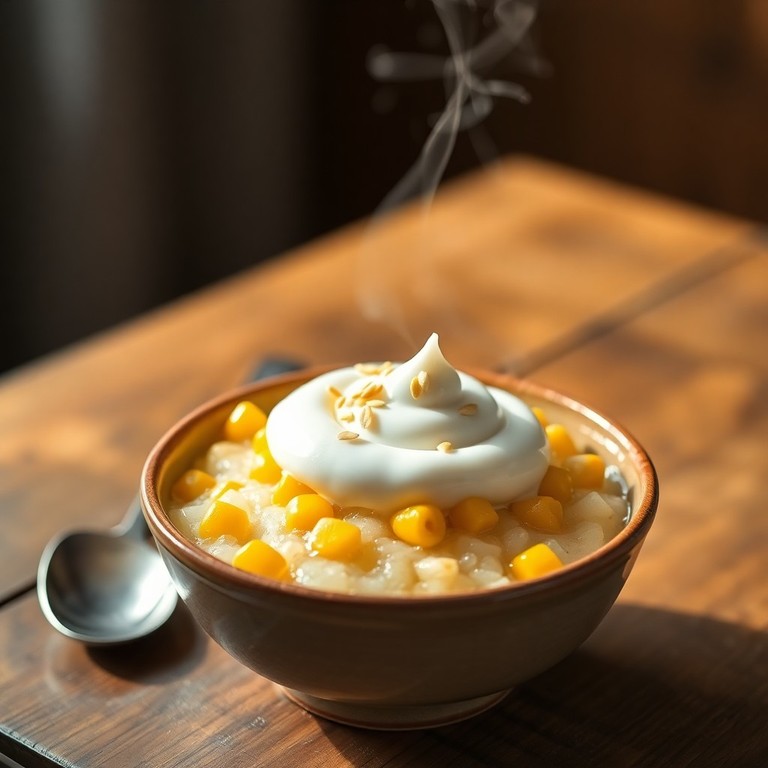 Chè Ngô Kem Dừa (Vietnamese Sweet Corn and Coconut Pudding)