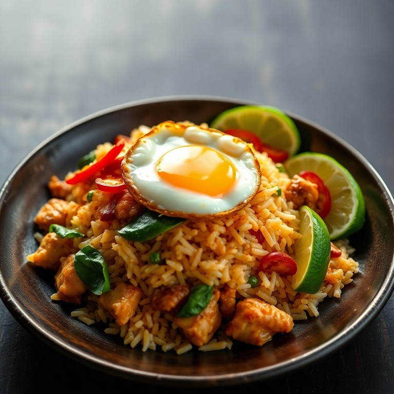 15-Minute Thai Basil Chicken Fried Rice (Khao Pad Krapow)