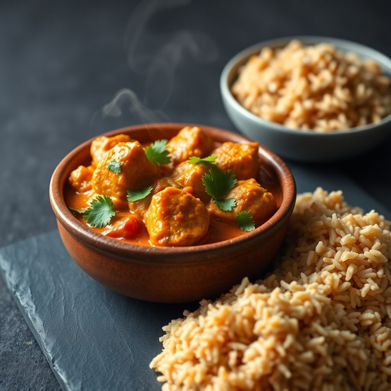 Pollo Tikka Masala Saludable Estilo Casero