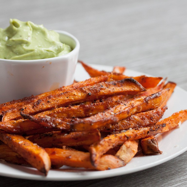 Perfect Crispy Sweet Potato Fries