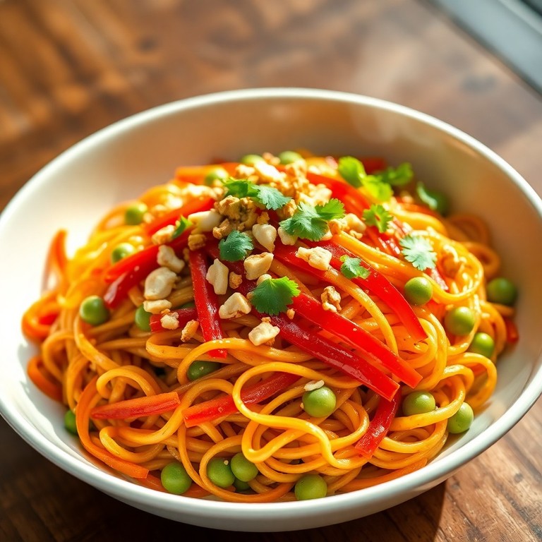 Spicy Thai Peanut Noodle Salad