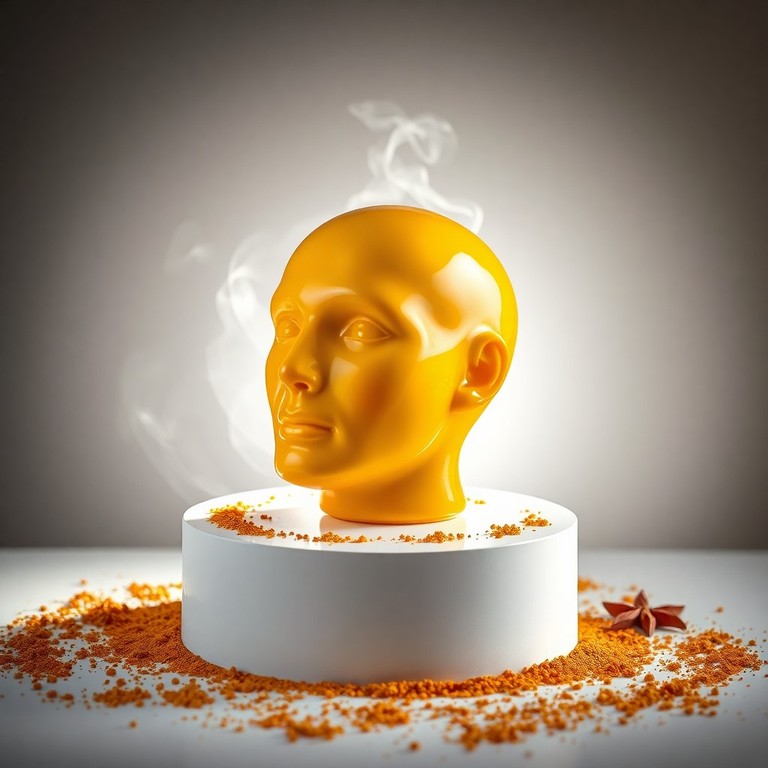 Tête de Donald Trump Glacée aux Épices d'Immigration