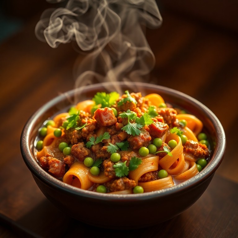 Somali Spiced Lamb One-Pot Pasta