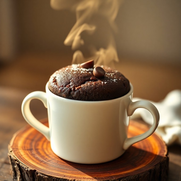 Easy Stovetop Chocolate Banana Mug Cake