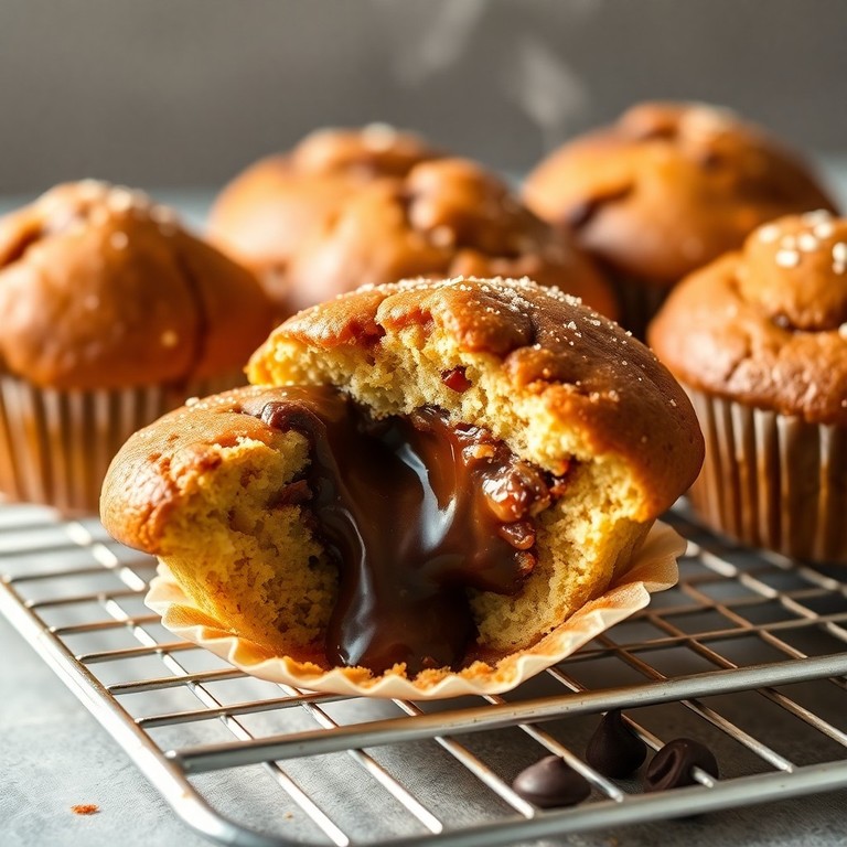 Muffins Moelleux au Cœur Fondant Nutella et Pomme
