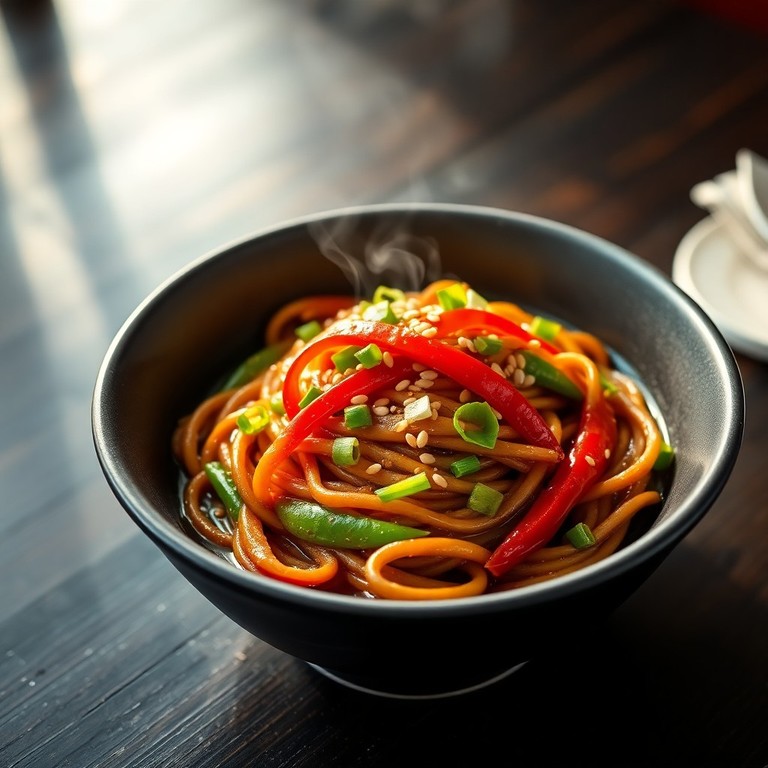 Pittige Kip Noedels (15 Minuten Stir-Fry)