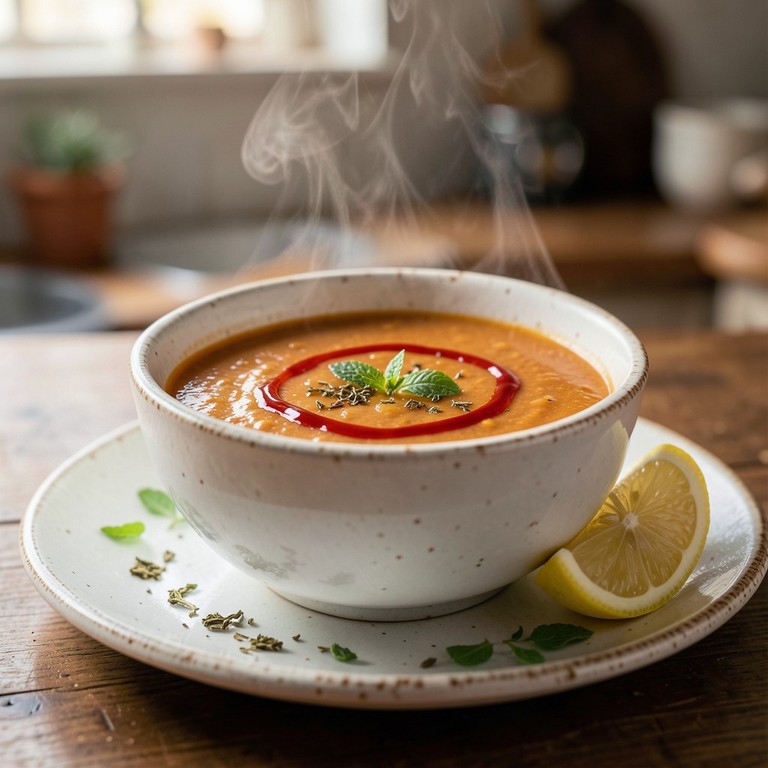 İpeksi Dokulu Klasik Mercimek Çorbası