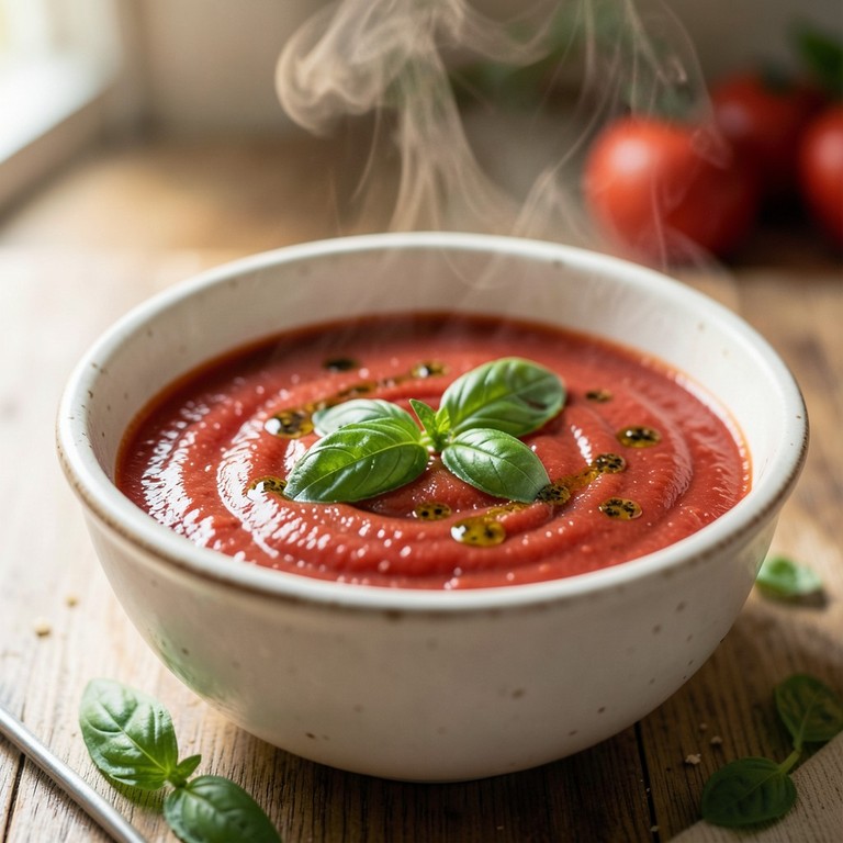 Soupe Tomate & Basilic onctueuse de Saison