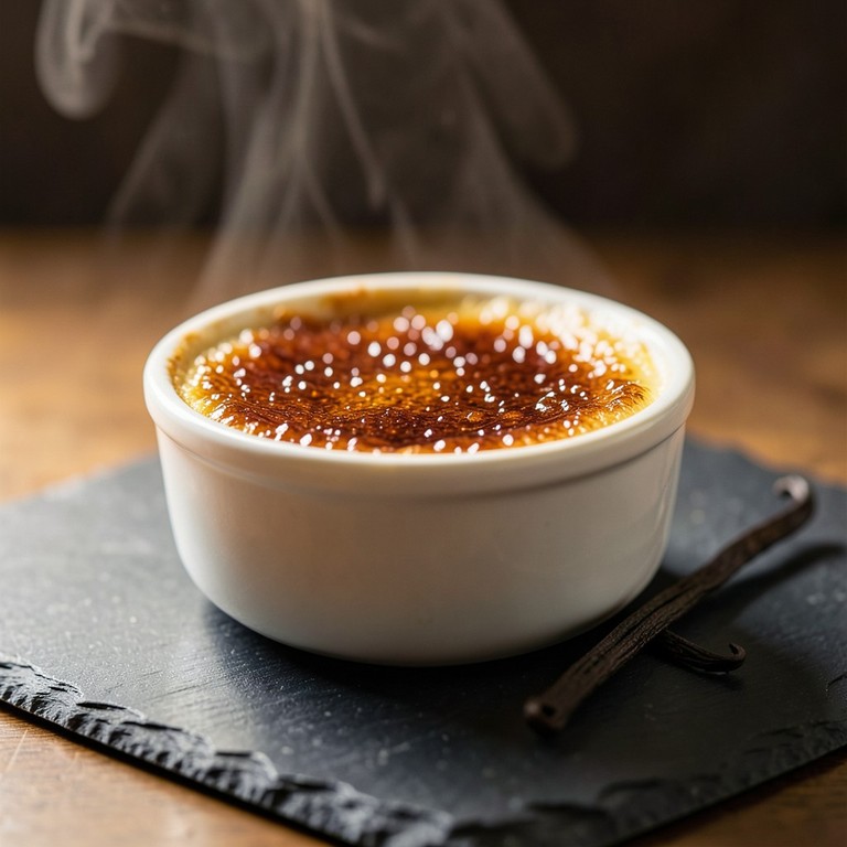 Crème Brûlée Classique à la Vanille de Madagascar (2)