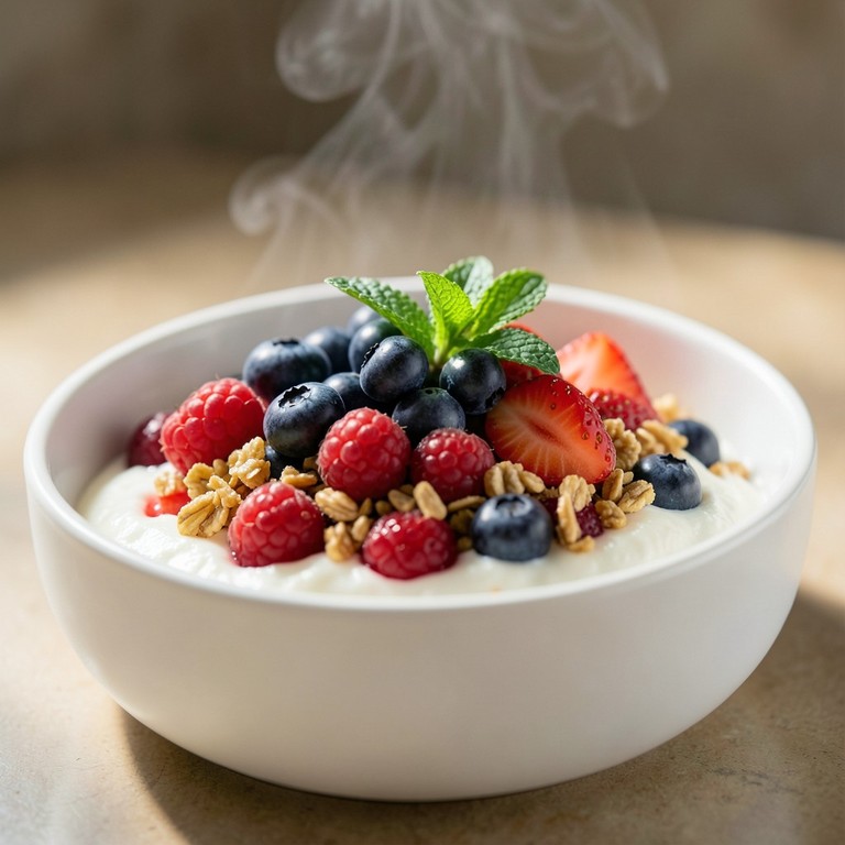 Fruchtiger Skyr-Traum mit Granola-Crunch