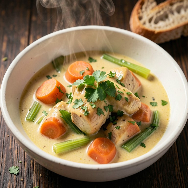 Waterzooi de Poulet Crémeux au Cookeo