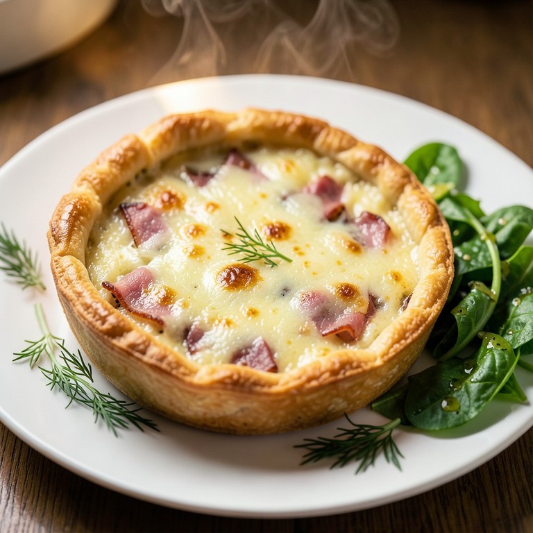 Krämig Skinkpaj med Spröd Botten