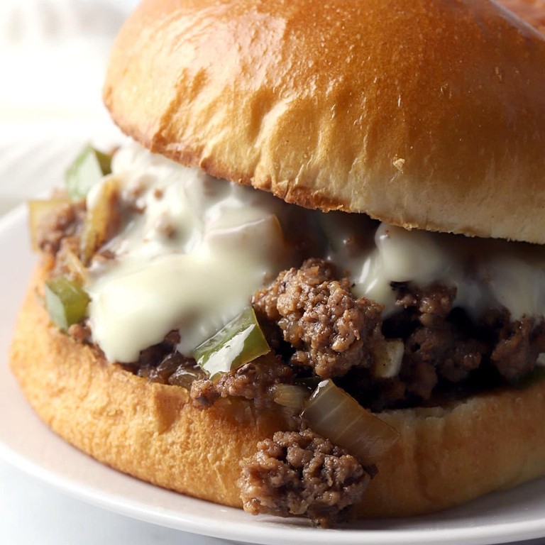 Cheesesteak Style Sloppy Joes