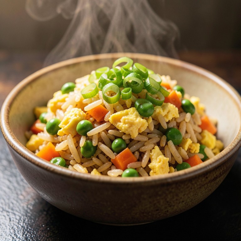 Speedy Fried Rice with Scrambled Egg
