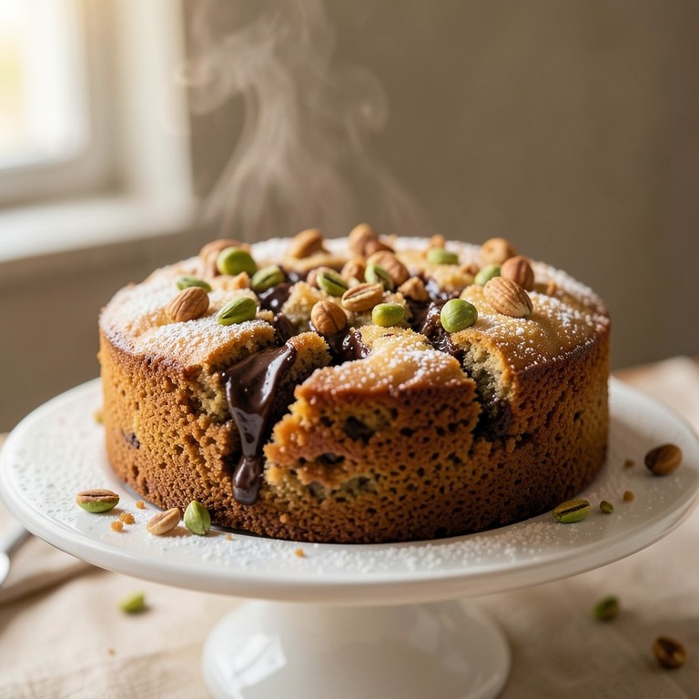 Torta Soffice Mele e Cannella con Cuore di Cioccolato