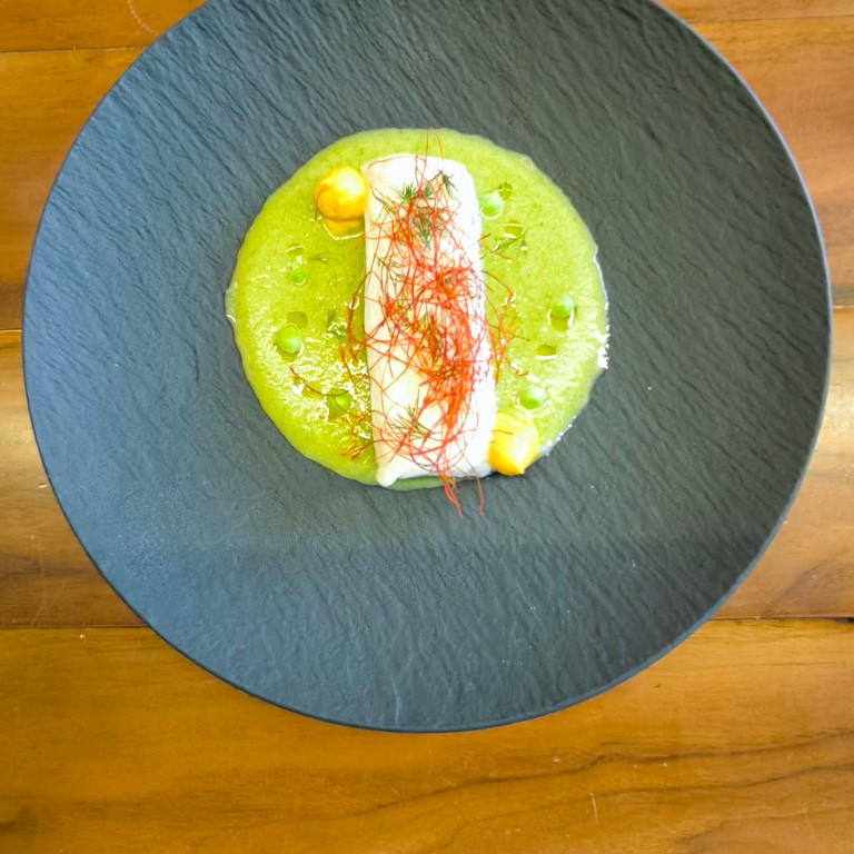 Merluza Con Crema de Brócoli