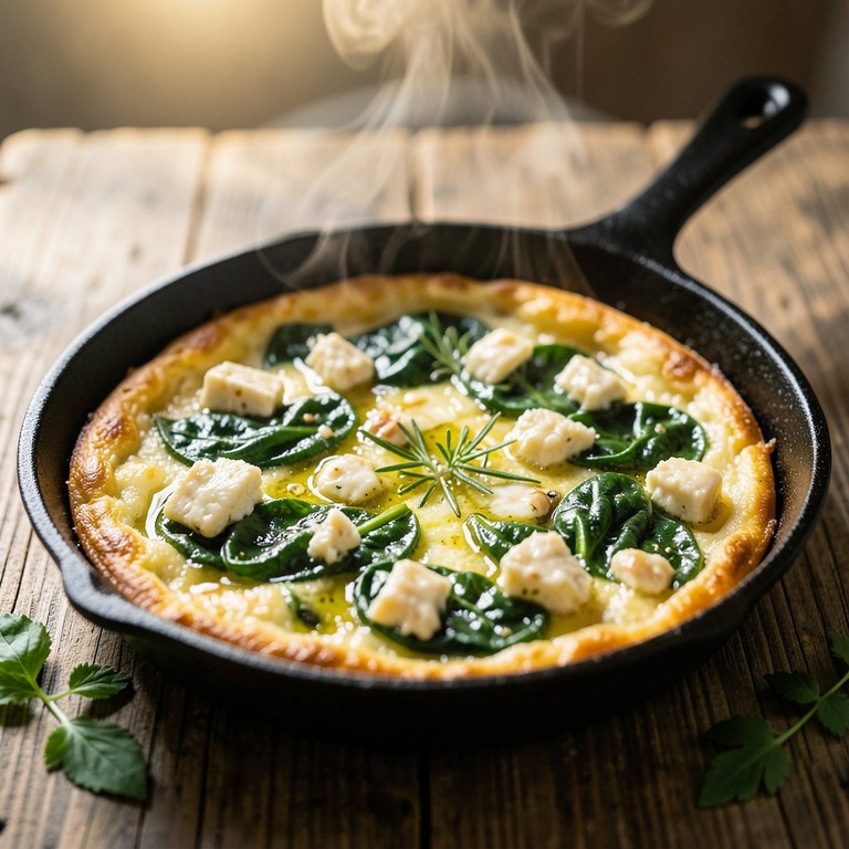 Frittata de Espinacas Sin Lácteos