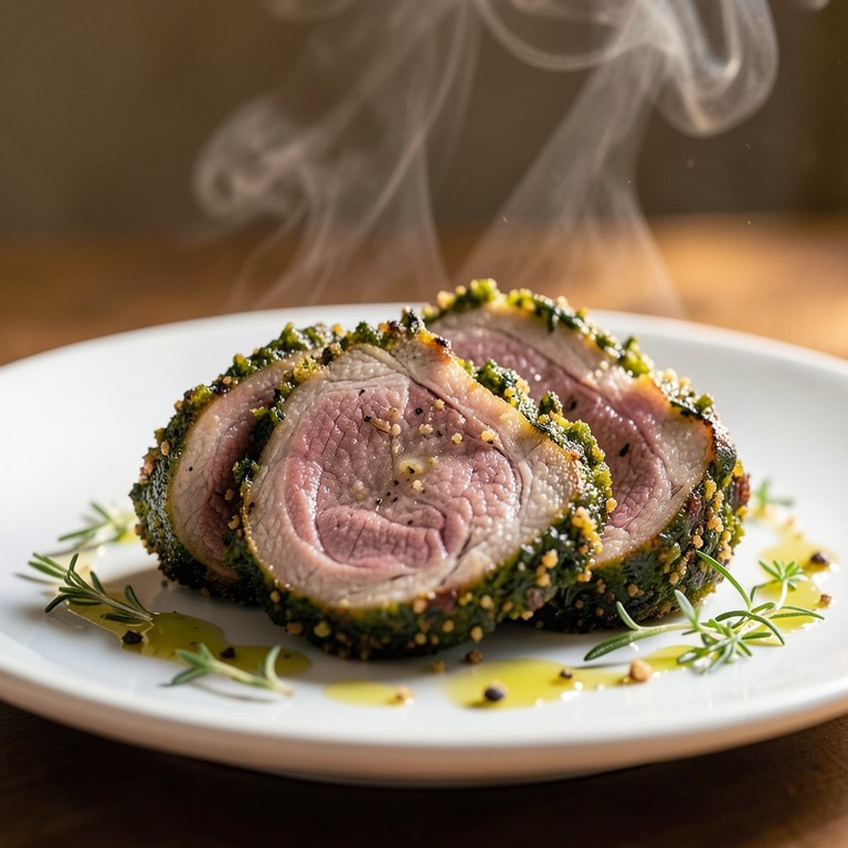 Filetto di Maiale in Crosta di Carciofi e Rosmarino