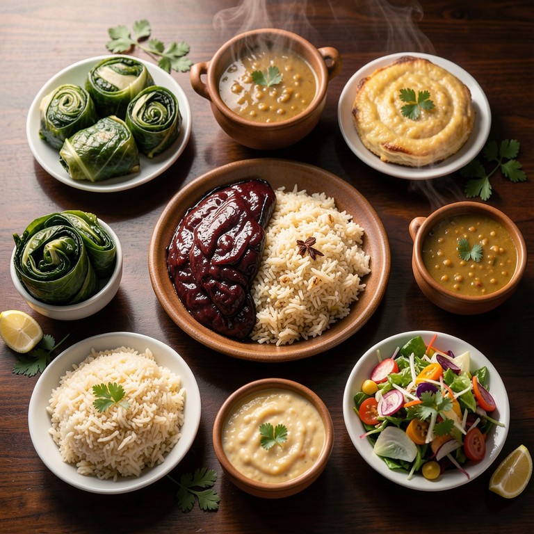 12 Kişilik Geleneksel Türk Mutfağı Ziyafeti Menüsü