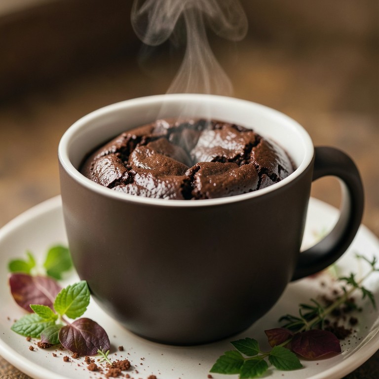 Brownie de Taza con Cacao Intenso (Mug Cake)