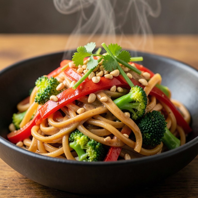 Spicy Peanut Noodle Stir-Fry (15-Minute Wonder)
