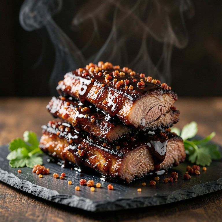 Classic Caribbean Pit-Smoked Jerk Pork Ribs